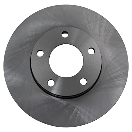 TRQ Front and Rear Brake Pad and Rotor Set Ceramic Vented Solid Rotors - style: BKA11264