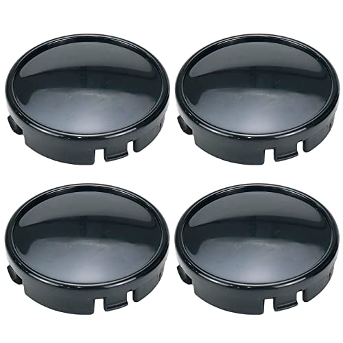 Modengzhe Wheel Center Caps,64mm Rim Hub Center Covers Replacement - color: Black, size: Outer 64 mm, Inner 64 mm