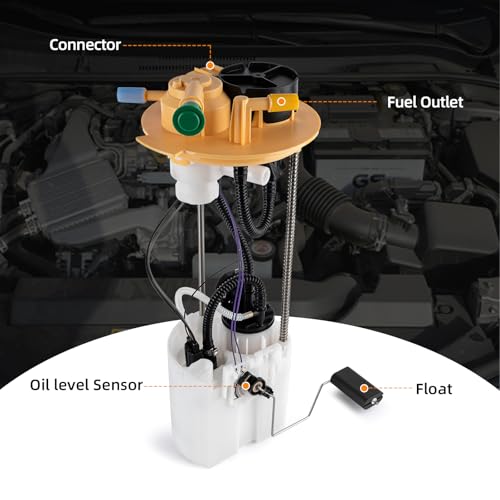 Electric Fuel Pump Module Assembly Compatible With RAM 1500 3.6L 5.7L 2019-2025 Repalce 68409160AF 68409160AB 68409160AC 68409160AD