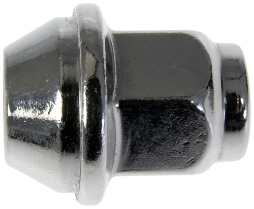 Dorman 611-303CD Wheel Nut M12-1.50 Capped - 19 mm Hex, 32.1 mm Length Compatible with Select Ford/Lincoln Models, 5 Pack (OE FIX)