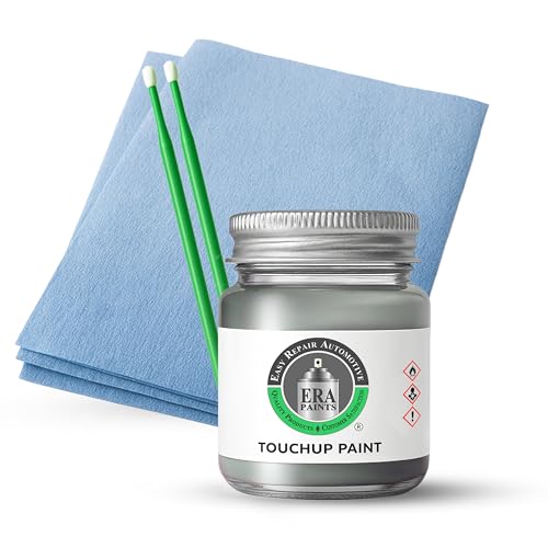 ERA Paints - PDM/CDM - Mineral Gray Metallic for DODGE Exact OEM Color Match Automotive Touch Up Paint for Cars - Scratch & Chip Repair for Metal & Plastic - Basic Kit - Made in USA - style: Jar - Basic Kit