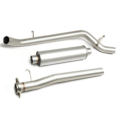 Auto Dynasty 3" Round Catback Exhaust Tip System For 15-16 Colorado Canyon