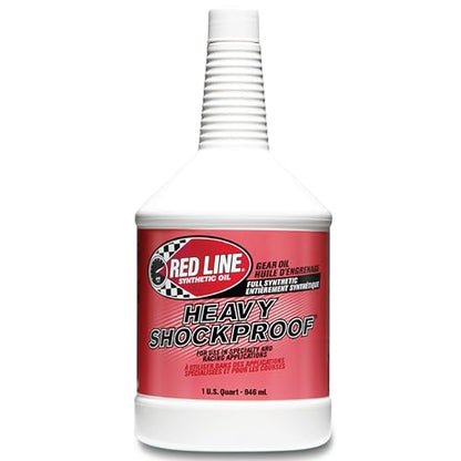 Red Line 58204 Heavy Shockproof Gear Oil - 1 Quart (12 Pack) - size: 1 Quart (32 Ounce), (Pack of 12)
