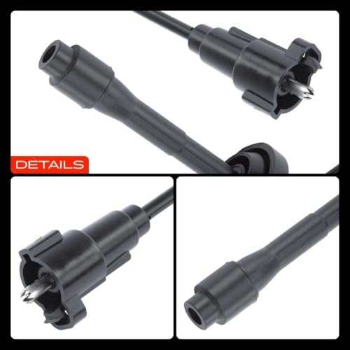 A-Premium 5MM Spark Plug Wires Set of 4, 1.8L L4 Compatible with Toyota