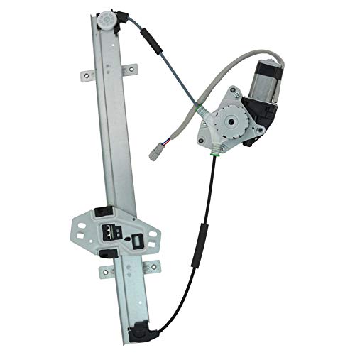 TRQ Front Right Power Window Regulator & Motor Assembly Passenger Side - style: WRA51147
