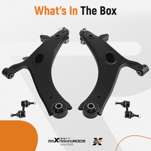 maXpeedingrods 4Pcs Front Lower Control Arms for Subaru Forester 2009-2013 - size: 4Pcs