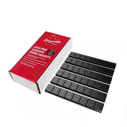 Wheel Accessories Parts 1/4 Oz. 0.25 Oz. Black Low Profile Stick-On Premium US Adhesive Tape Wheel Balancing Weights Cars Trucks SUVs Motorcycles 4.53 kgs 10 lb Box 240 Pcs per Box - size: 240 Pcs Black, style: 1/4 Oz Segment