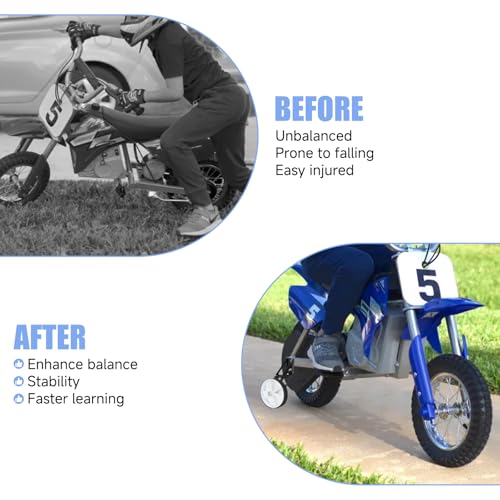 Dirt Bike Training Wheels Compatible with Razor MX350 MX500 MX650