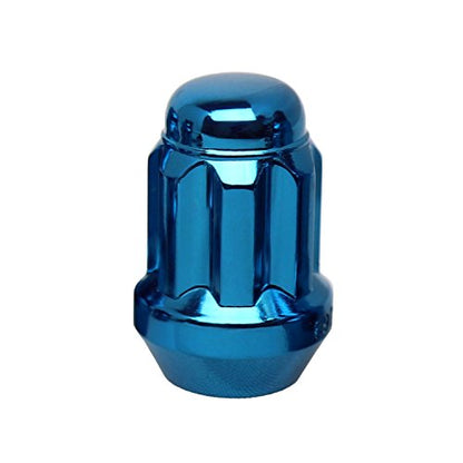 White Knight 40700SBLT Blue Wheel Lock, 4 Pack, 12mm x 1.50 Thread - color: Blue, size: 12mm X 1.50 Thread