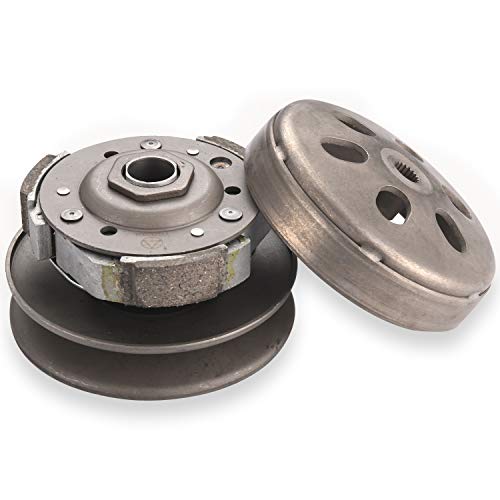 CLEO Gy6 150cc clutch set，include clutch Assembly and Variator Assembly with 842 belt, fit for GY6 125cc And 150cc 4-Stroke Engine Scooter ATV Taotao Roketa Sunl