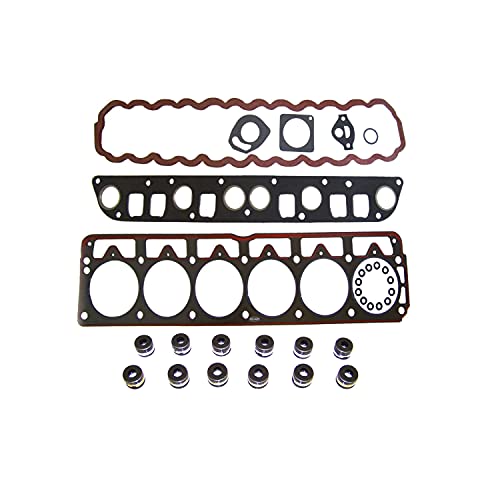 DNJ FGK1120 Full Gasket Set for 1992-1993 Jeep Cherokee Comanche Wrangler 4.0L L6 OHV 242cu Naturally Aspirated