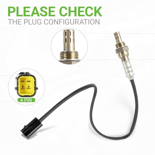 O2 Oxygen Sensor Upstream Compatible with Chevrolet Aveo Aveo5 2009 2010 2011 & Pontiac G3 2009 2010, L4 1.6L # 250-24851 25024851 350-34262 35034262 - size: 250-24851