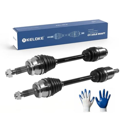 KELOKE Pair (2) Front CV Axle Shaft Assemby Compatible with Hyundai
