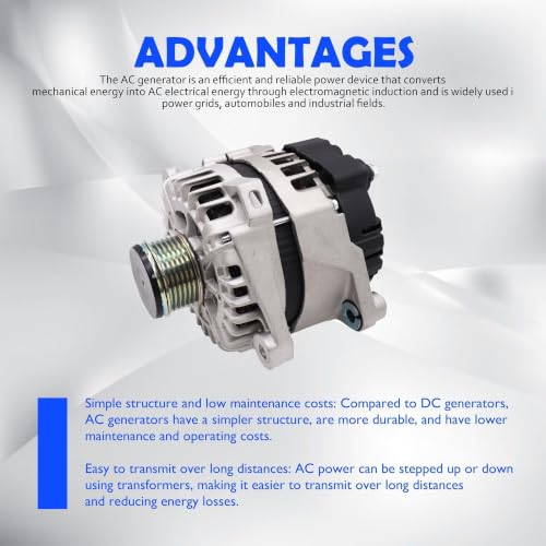 11710N 150A New Alternator 37300-2G800, 37300-2G850, 37300-2G855 - size: 11710N