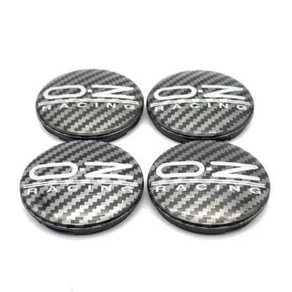 OZ M595 Wheel Center Cap 2.44 ″ (62MM) Outer Diameter, 2.28 '' (58mm) Inner Diameter Wheel Center Hub Cover Car Accessories for Rim(Set of 4) (Carbon Fiber) - color: Carbon Fiber