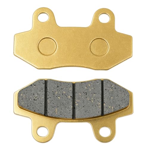 Minho Motorcycle Front Disc Brake Pads Compatible with Chinese Scooter Taotao 150 long style go kart Gy6 49cc 50cc 125cc 150cc 200cc 250cc ATV Dirt Bike Pit Bike Roketa TaoTao Baja Sun - style: 012
