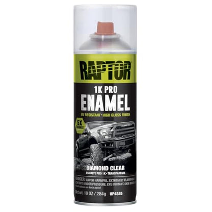 RAPTOR 1K Pro Enamel Paint, Clear