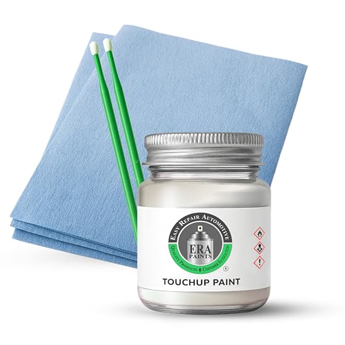ERA Paints - HC/M6944A/6944 - Ivory Parchment Pearl for MERCURY Exact OEM Color Match Automotive Touch Up Paint for Cars - Scratch & Chip Repair for Metal & Plastic - Basic Kit - Made in USA - style: Jar - Basic Kit