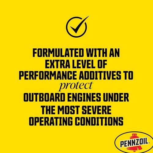 Pennzoil Marine Premium Plus 2-Cycle Synthetic Blend Engine Oil, 1 Gallon - size: 1 Gallon, style: New Packaging