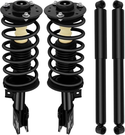 OCPTY Complete Struts Shock Absorbers for Chevrolet for Equinox 2007-2009 - size: 2 Front and 2 Rear Complete Struts