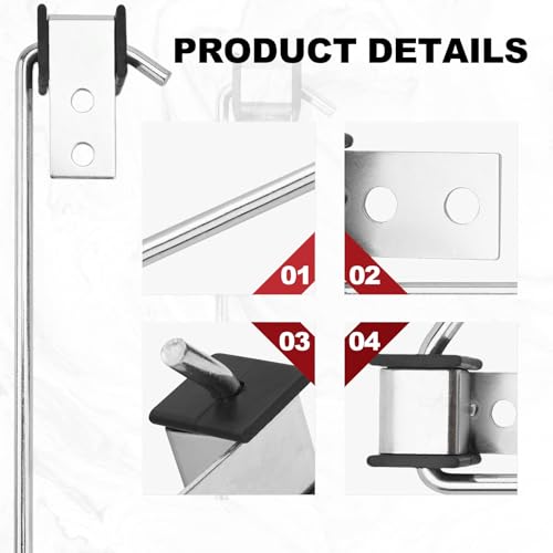 Exhaust Hanger Kit 10PC Universal Weld-On 10" & 7.6" Rods - size: 10-Pack Universal Exhaust Hanger Kit