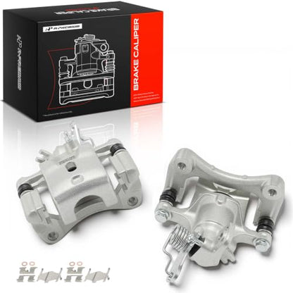 A-Premium Rear Left and Right Side Disc Brake Caliper with Bracket