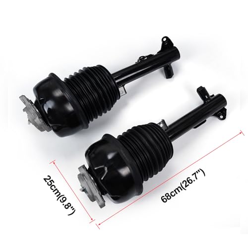 2PCS Front Air Suspension Complete Struts Assembly Shock Absorbers Compatible with Mercedes CLS550 W218 w/ADS 2012-2018, Replacement Struts Shocks Assembly for 2183203113, 2183203213 - size: F947