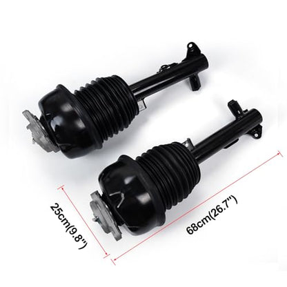2PCS Front Air Suspension Complete Struts Assembly Shock Absorbers Compatible with Mercedes CLS550 W218 w/ADS 2012-2018, Replacement Struts Shocks Assembly for 2183203113, 2183203213 - size: F947