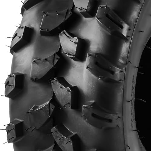 PHILTOP ATV UTV All-Terrain Tires 19x7-8,Go Kart Mini Bike Tire,4PR, Set 2 - color: Z-124 -2PCS, size: 19x7-8