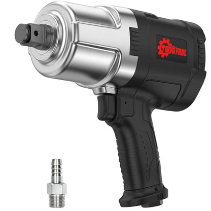 Trivd Frol Air Impact Wrench - 3/4 Inch Air Impact Gun, Up to 2100 Ft.lbs, 6000RPM High Torque Impact Driver, Twin Hammer Pneumatic Impact Wrench for Auto Repair, Tire Shop