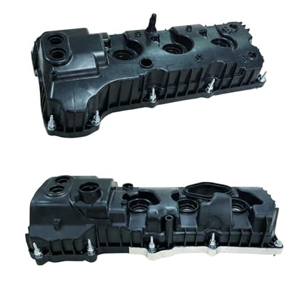 Engine Valve Cover Set Compatible with Ford F-150 2013-2017, Expedition 2015-2017, Transit 150 250 350 2015-2022, Lincoln Navigator 2015-2017, Direct Replace Part # BL3Z-6582-H DL3Z-6582-C