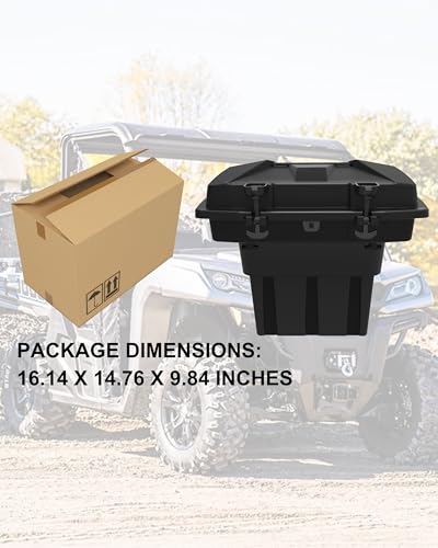 SAUTVS Rear Cargo Box for CFMOTO UFORCE 1000 2019-2026/1000 XL 2022-2026