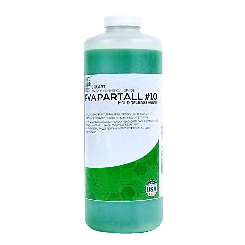 FGCI Partall PVA 10 Liquid Mold Release 1 Quart, Casting Release - size: 1 Quart