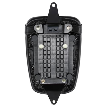 SLMOTO Motorcycle Pillion Seat Foot Pegs Bracket Fit For Honda Rebel 1100 - color: Black