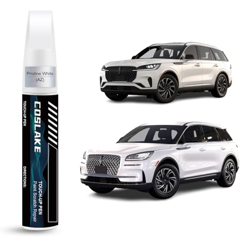 Car Touch Up Paint(Pristine White(AZ)) for LINCOLN - color: Pristine White(AZ) for 2025 Corsair/2024 Corsair/2025 Aviator/2024 Aviator/2025 Navigator/2024 Navigator