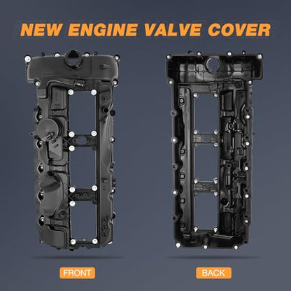 Nilight N55 Engine Valve Cover for BMW, Replace# 11127570292 E346-AS - size: for N55 BMW X5 X3 335i 535i 640i | 11127570292