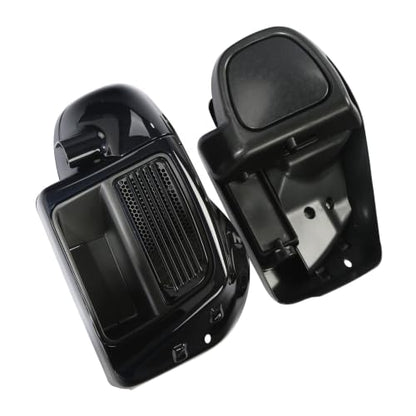 HR3 Midnight Blue Water-Cooled Vented Fairing Lowers Kit Compatible with 2019 Street Glide FLHX 2020 Road Glide Limited FLTRK (Replace for OEM) - color: Midnight Blue