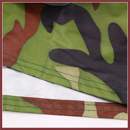 XL 190T Rain Dust Motorcycle Cover Camouflage Outdoor Waterproof 96inch for Honda Replace Parts