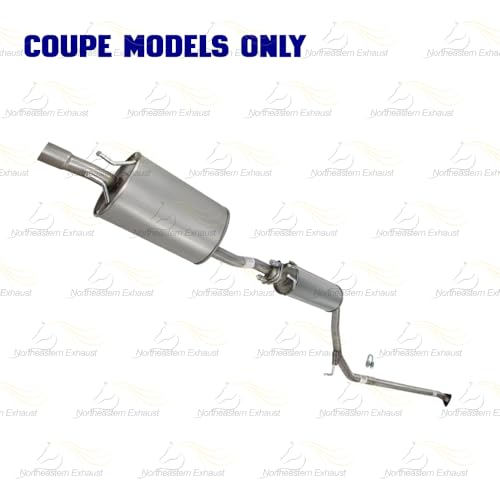 Exhaust Resonator Muffler for Honda Civic 2006-2011 1.8L 2-Door
