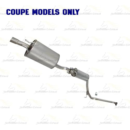 Exhaust Resonator Muffler for Honda Civic 2006-2011 1.8L 2-Door