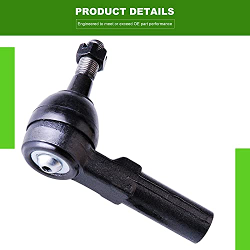 SCITOO 4pcs Front Suspension Kit Fit 2006-2011 For Buick Lucerne 2000-2005 LeSabre 1997-2005 Park Avenue w/Parts Outer Inner Tie Rod End