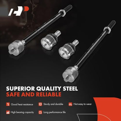 A-Premium 8Pcs Front Suspension Kit, Sway Bar Link, Lower Ball Joint