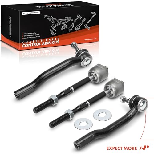 A-Premium Front Inner Outer Tie Rod End Kit