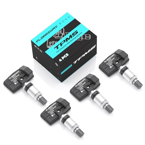 TPMS Sensor, Set of 4 315Mhz GM Tire Pressure Monitoring Sensor - size: 13598771