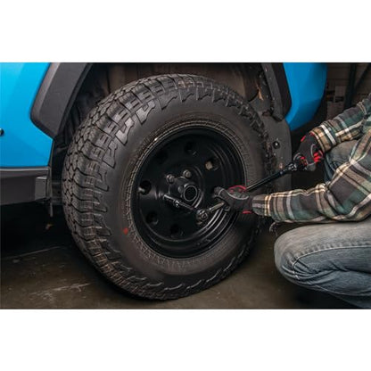 Performance Tool M199 1/2-Inch Drive Click Torque Wrench With Patented Torque Adjusting Locking Collar (25 to 250 ft/lb) - style: 1/2" Dr. Click Style (25-250 ft/lbs)
