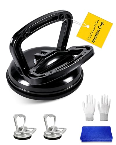 3 Pack Metal Dent Puller,Car Dent Puller ,Heavy Duty Metal Car Dent Repair Kit,Upgraded Aluminum Alloy Dent Pulle,Paintless Dent Repair Tools for Car Dent ,Glass, Tiles Lifting and Objects Moving - size: 3PCS Metal Suction Cup