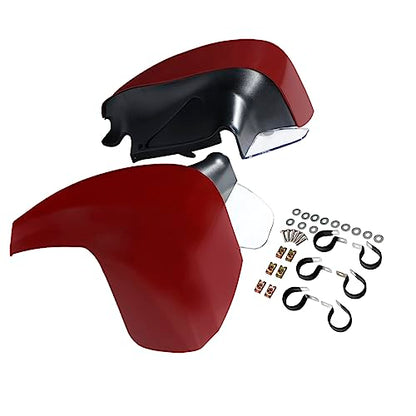TCT-MOTORPARTS Hard Red Lower Fairings Inner Assembly Fit for Indian Springfield 2016-2025 Chieftain Limited Classic Elite Dark Horse - color: Red Lower Fairing