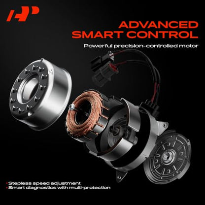 A-Premium Engine Radiator Cooling Fan Motor
