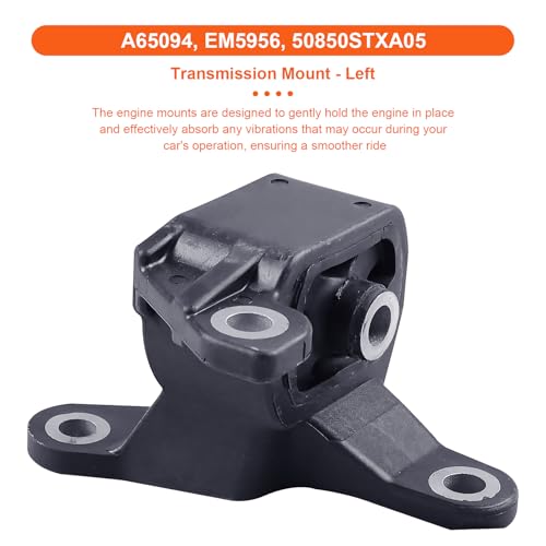 Engine Motor Mount Set & Trans Mount Compatible with Acura MDX/ZDX 2010-2013 V6 3.7L 4PCS, Replacement for A4526HY A65016 A65097HY A65094 - size: MDX/ZDX 10-13 3.7L