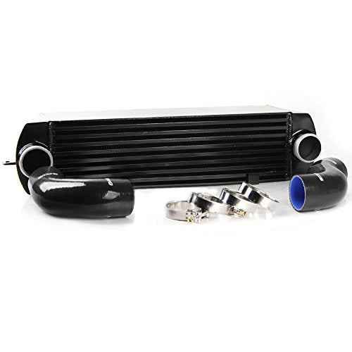 G-PLUS Turbo Performance Intercooler kit Compatible with 2007-2010 BMW 335i/335xi/135i - color: Black, size: 2007-2010 3 Series